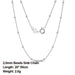 Mila Genuine 925 Sterling Silver Chain Necklace - Kirijewels.com
