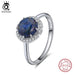 ORSA Turquoise Genuine 925 Sterling Silver Ring-Rings-Kirijewels.com-6-Lapis Lazuli-Kirijewels.com