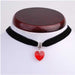 Crystal Heart Rope Necklace-Necklace-Kirijewels.com-red-Kirijewels.com