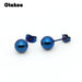 Otakoo Surgical Steel Ball Stud Earrings - Kirijewels.com