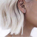 Free Round Flash Stud Earrings-Stud Earrings-Kirijewels.com-0486-Kirijewels.com