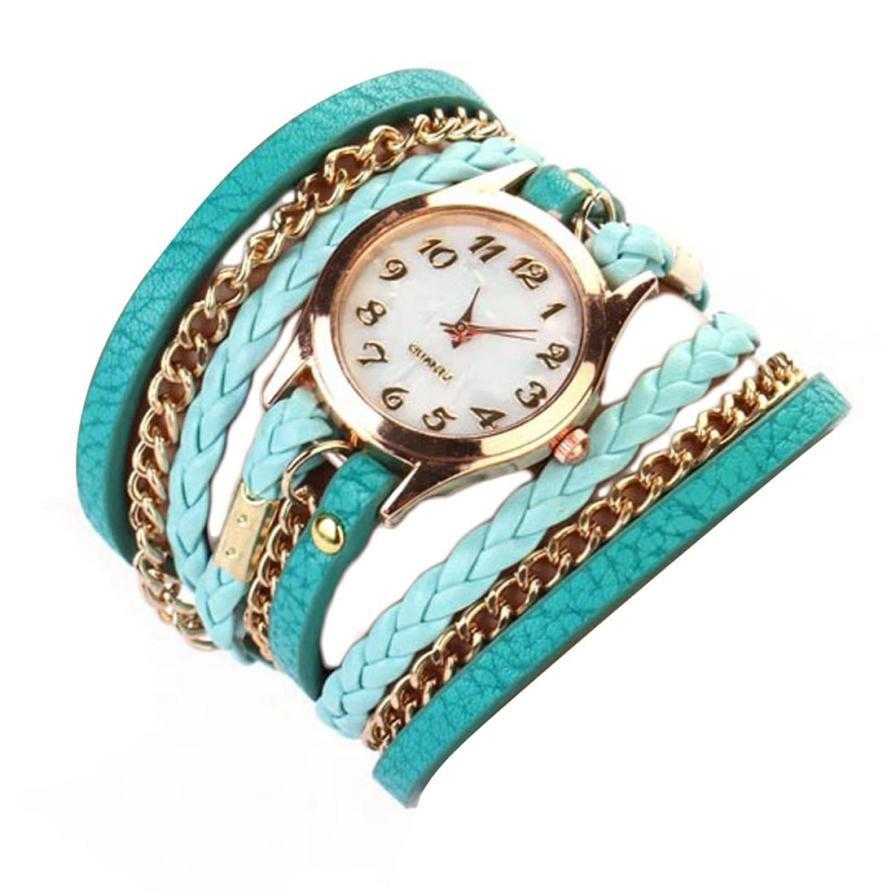 Carude Wrap Wrist Watch Bracelet Women's NEW BATTERY INSTALLED | eBay