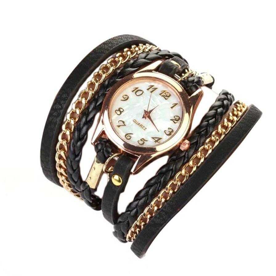 Relogio Leather Bracelet Watch — Kirijewels.com