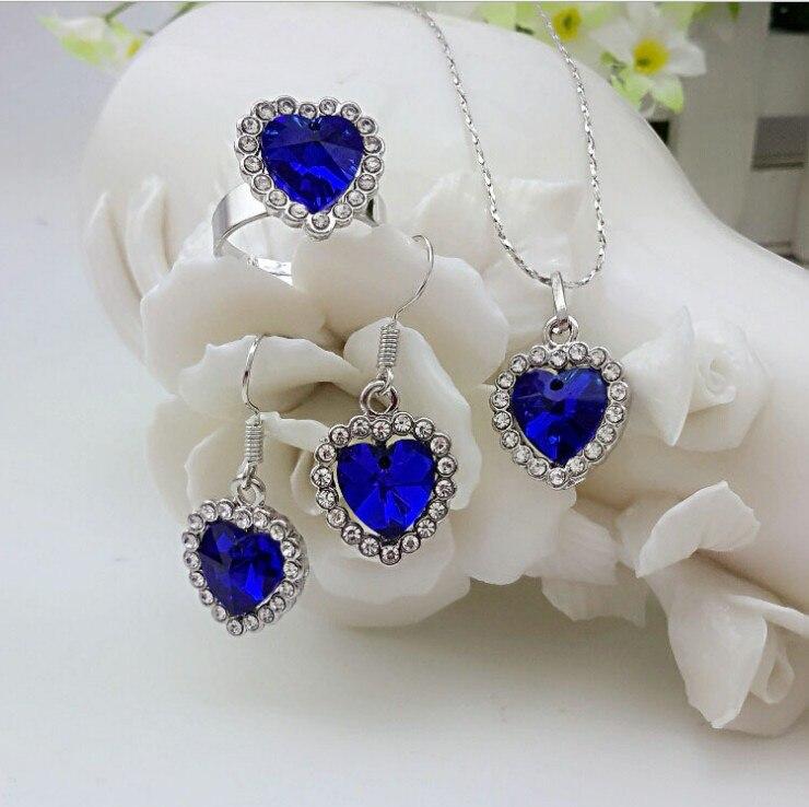 Multi Titanic Heart Of The Ocean Set - Kirijewels.com