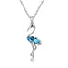 Free Flamingo Necklace-Necklace-Kirijewels.com-navy blue-45cm-Kirijewels.com