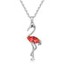 Free Flamingo Necklace-Necklace-Kirijewels.com-shulian red-45cm-Kirijewels.com