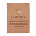 Delphin Natural Stone Wish Necklace - Kirijewels.com