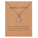Delphin Natural Stone Wish Necklace - Kirijewels.com