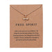 Delphin Natural Stone Wish Necklace - Kirijewels.com