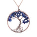Free Sedmart Tree Of Life Pendant Necklace-Pendant Necklaces-Kirijewels.com-Lapis lazuli-Kirijewels.com