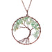 Free Sedmart Tree Of Life Pendant Necklace-Pendant Necklaces-Kirijewels.com-Green aventurine-Kirijewels.com
