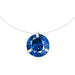 Zircon Invisible Fishing Line Chain Pendant Necklace - Kirijewels.com