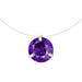 Zircon Invisible Fishing Line Chain Pendant Necklace - Kirijewels.com