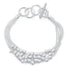 Silver Plated 925 Exquisite Sandy Beads Bracelet - Kirijewels.com