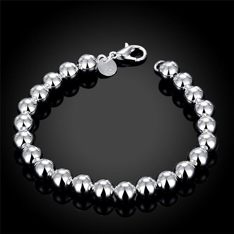 Silver Plated 925 Exquisite Sandy Beads Bracelet - Kirijewels.com