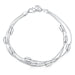 Silver Plated 925 Exquisite Sandy Beads Bracelet - Kirijewels.com