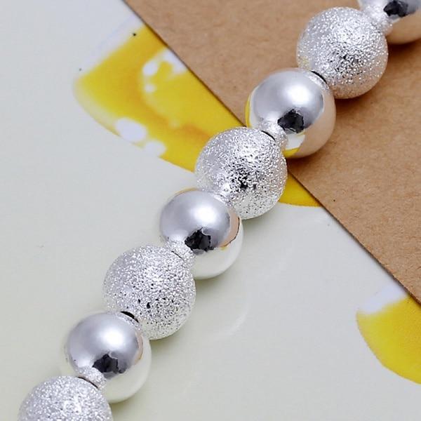 Silver Plated 925 Exquisite Sandy Beads Bracelet - Kirijewels.com