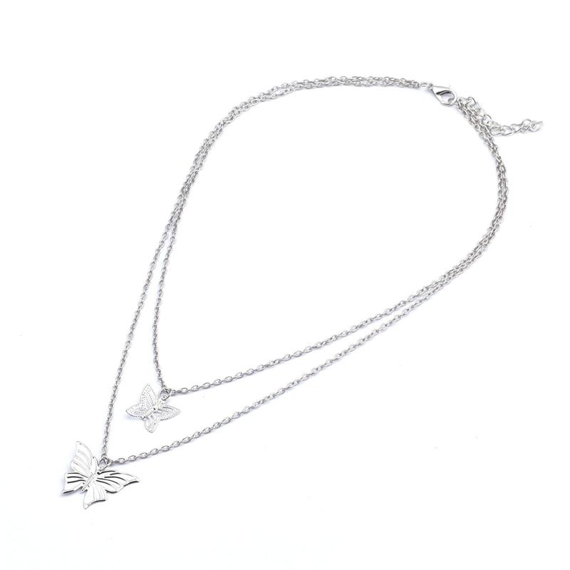Clavicle Chain Butterfly Necklace - Kirijewels.com