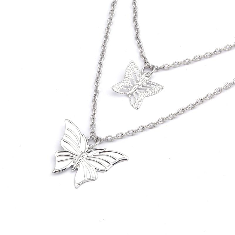 Clavicle Chain Butterfly Necklace - Kirijewels.com