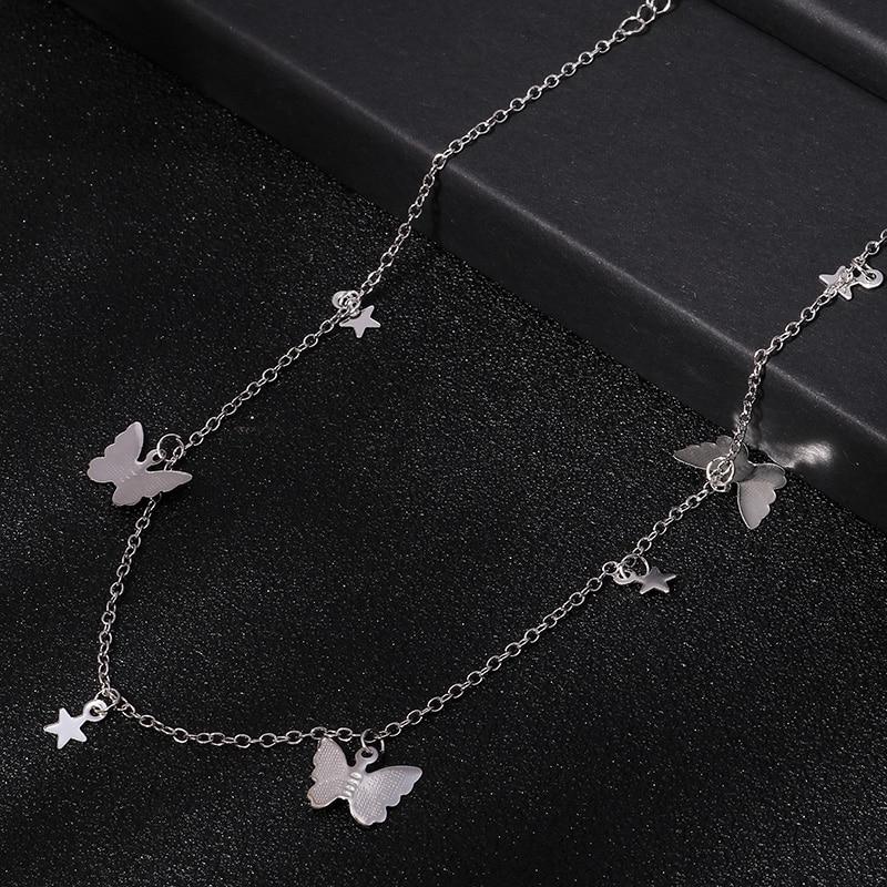 Morpho Butterfly Chain Necklace - Kirijewels.com