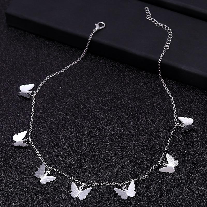 Morpho Butterfly Chain Necklace - Kirijewels.com