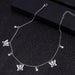 Morpho Butterfly Chain Necklace - Kirijewels.com