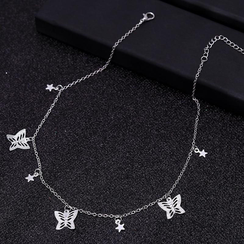 Morpho Butterfly Chain Necklace - Kirijewels.com
