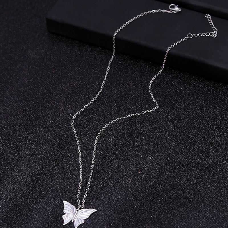 Morpho Butterfly Chain Necklace - Kirijewels.com