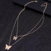 Morpho Butterfly Chain Necklace - Kirijewels.com