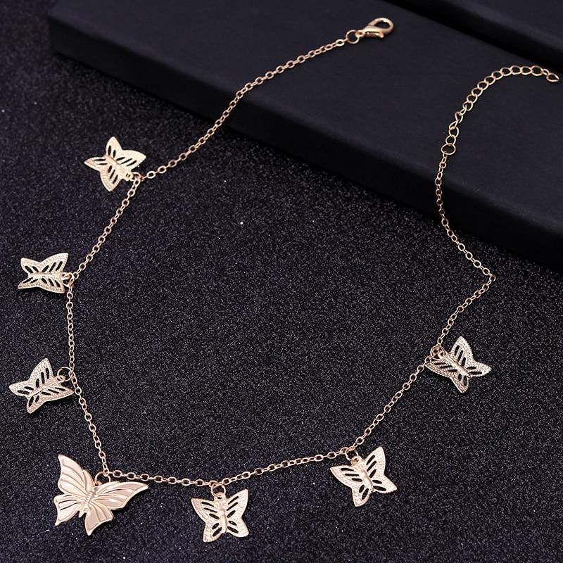 Morpho Butterfly Chain Necklace - Kirijewels.com