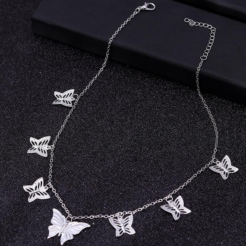 Morpho Butterfly Chain Necklace - Kirijewels.com