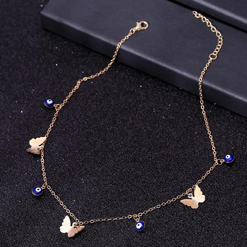 Morpho Butterfly Chain Necklace - Kirijewels.com