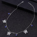 Morpho Butterfly Chain Necklace - Kirijewels.com