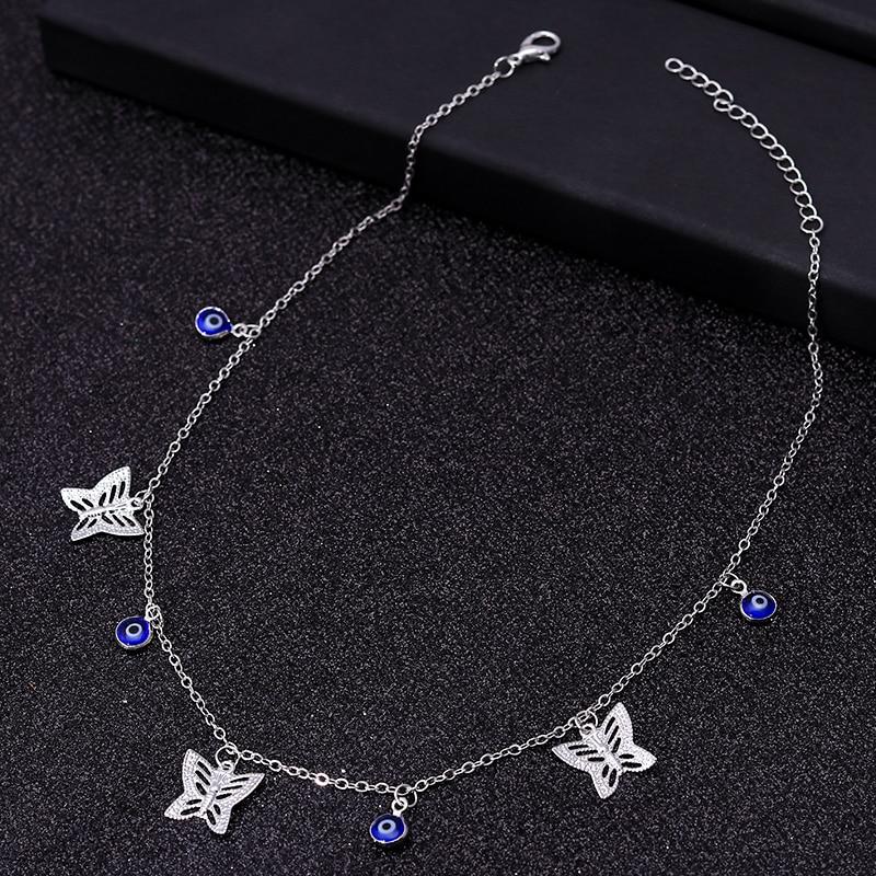 Morpho Butterfly Chain Necklace - Kirijewels.com