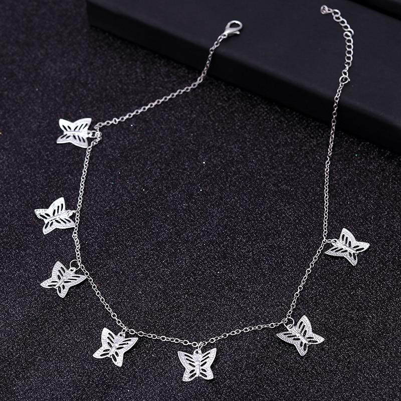 Morpho Butterfly Chain Necklace - Kirijewels.com
