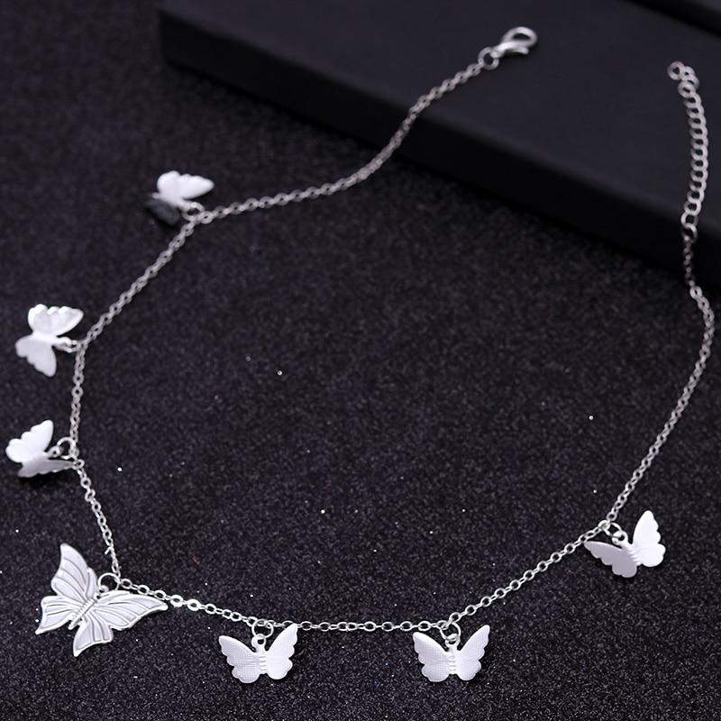 Morpho Butterfly Chain Necklace - Kirijewels.com