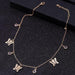 Morpho Butterfly Chain Necklace - Kirijewels.com