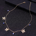 Morpho Butterfly Chain Necklace - Kirijewels.com