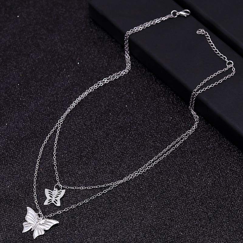 Morpho Butterfly Chain Necklace - Kirijewels.com