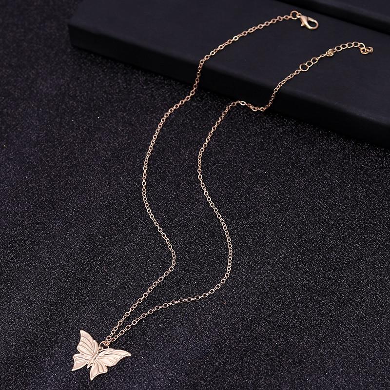 Morpho Butterfly Chain Necklace - Kirijewels.com