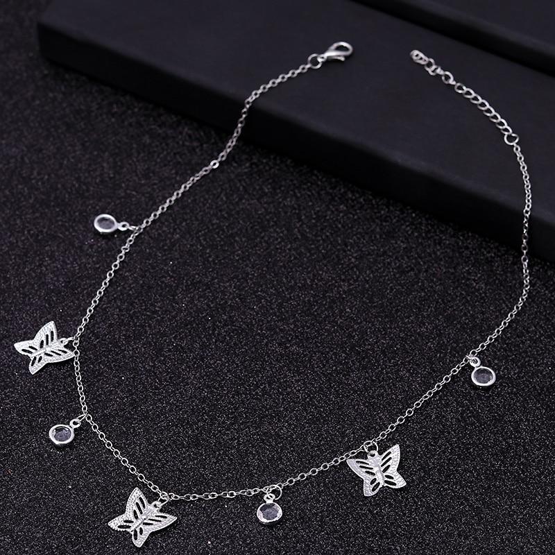 Morpho Butterfly Chain Necklace - Kirijewels.com