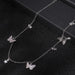 Morpho Butterfly Chain Necklace - Kirijewels.com