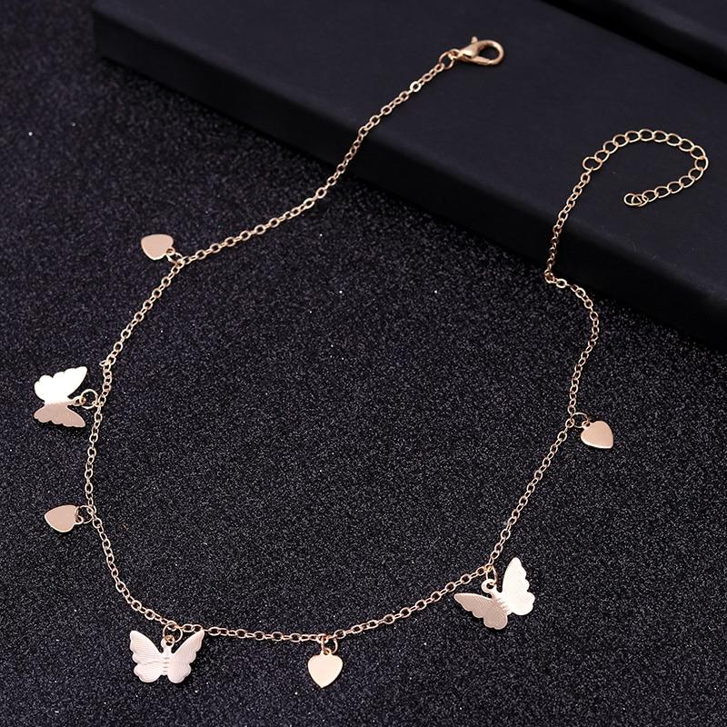 Morpho Butterfly Chain Necklace - Kirijewels.com