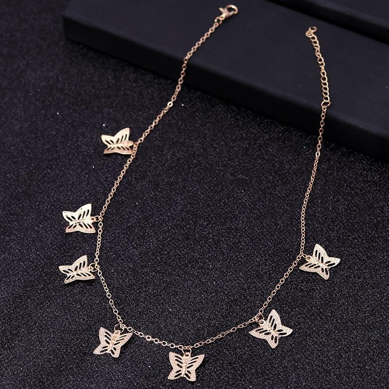 Morpho Butterfly Chain Necklace - Kirijewels.com