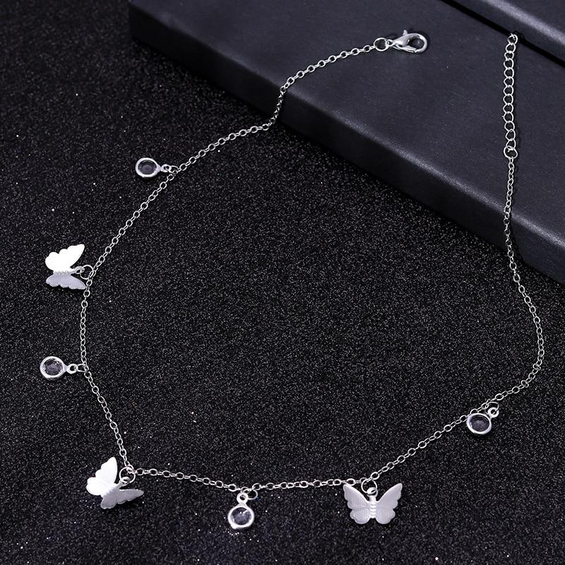 Morpho Butterfly Chain Necklace - Kirijewels.com