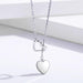 Sophia 925 Sterling Silver Double Heart Necklace - Kirijewels.com