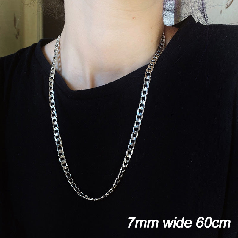 Olivia Stainless Steel Chain Necklace