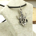 Antique Silver Pentagram Necklace/2-Pendant Necklaces-Kirijewels.com-Silver Antique 1-Kirijewels.com