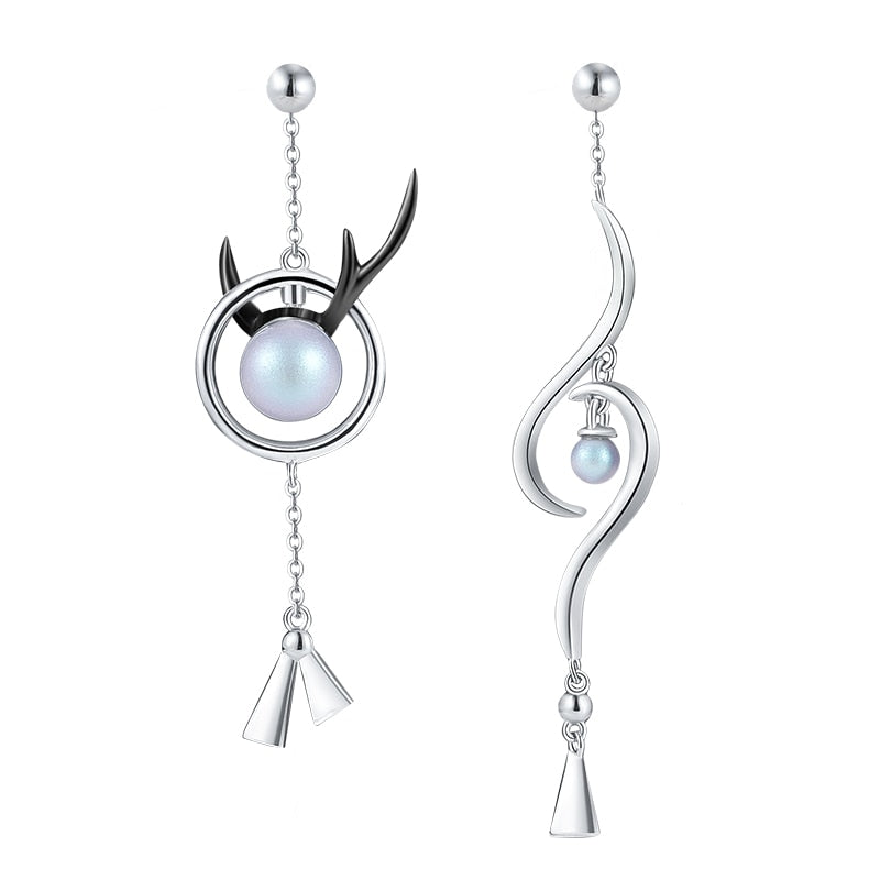 Exquisite 925 Sterling Silver Lantern Earrings