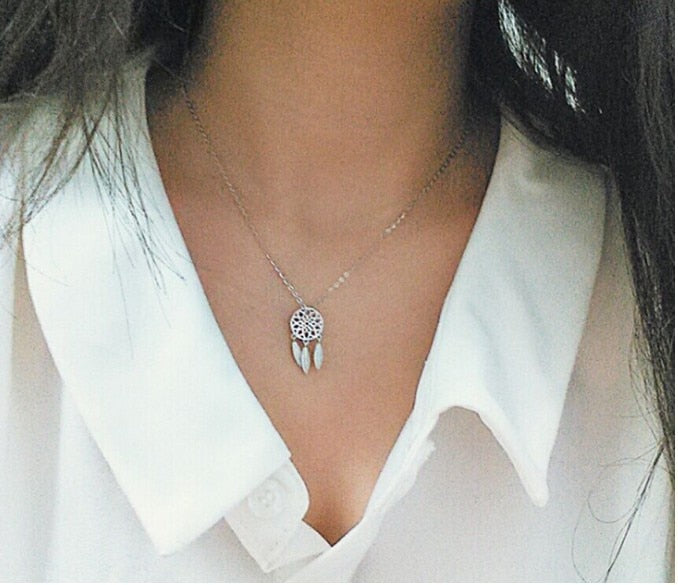 Bohemian Tiny Heart Choker Necklace